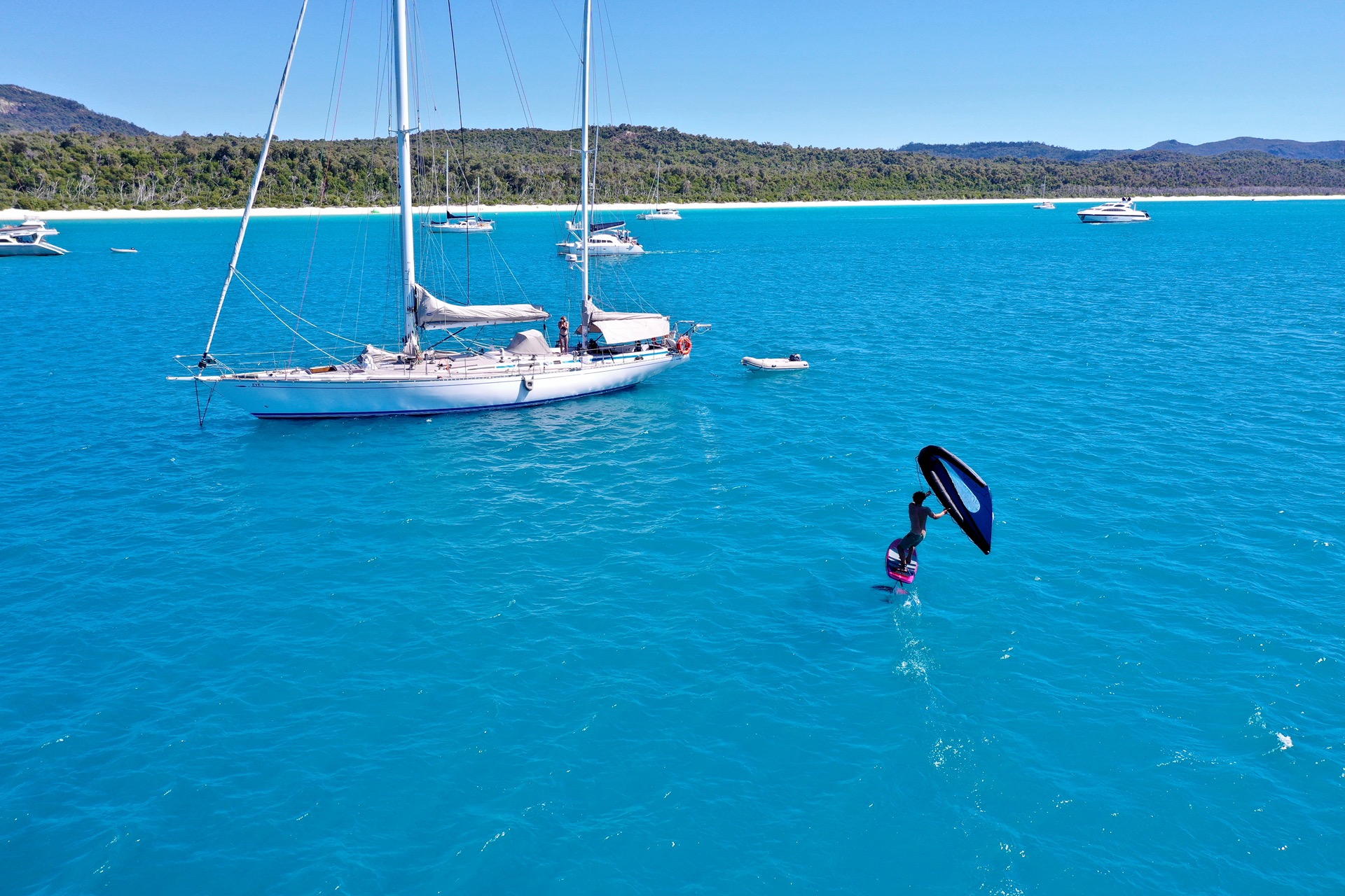 WingFoiling in paradise WingFoiling in paradise