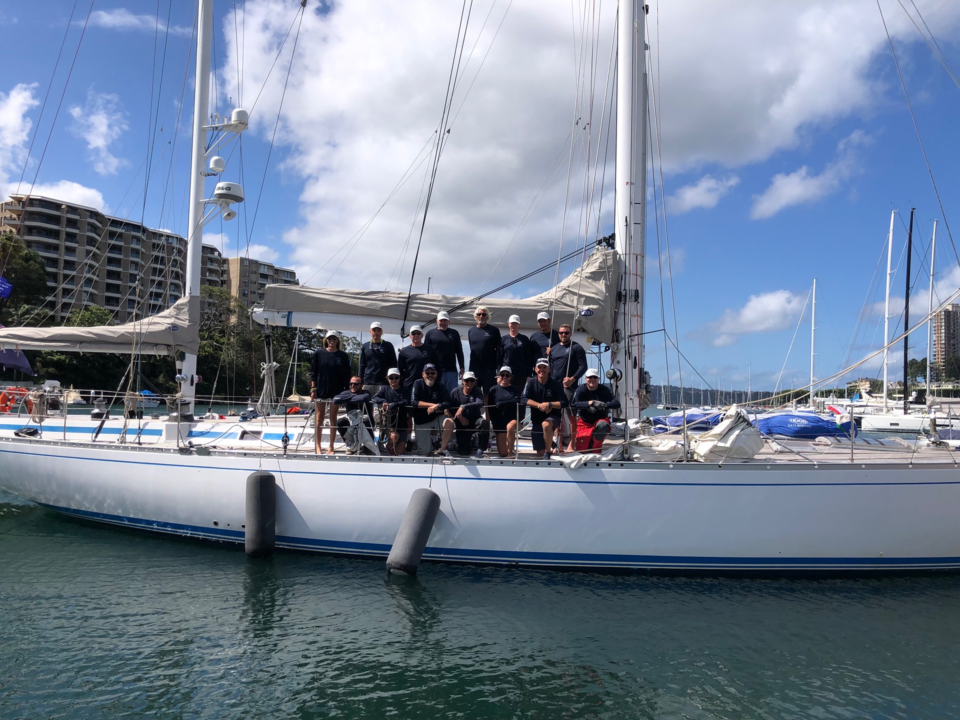 Sydney to hobart Race crew